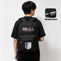 ราคา ATTACK ON TITANS BAG - AOT ANIME TEENAGE BACKPACK - AOT ATTACK ON TITANS SCHOOL BACKPACK (47061723650)