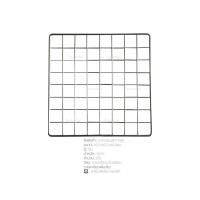 ราคา ตะแกรงเหล็ก 1x1ฟุต (ขนาด 30x30ซม.) เหล็กลวดแบบหนาชุบโครเมี่ยม (4527492933)