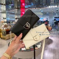ราคา LYN กระเป๋าสตางค์สะพายข้าง รุ่น Re-Edit Casia Long Wallet On Chain แท้จากชอป มีถุงกระดาษ ถุงผ้า (52306156279)