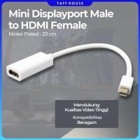 ราคา Mini Displayport Male to HDMI Female ชุบนิกเกิล - Mini DP (56410820532)