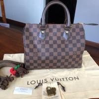 ราคา Used Louis Vuitton Speedy25 ส่งฟรีEms (1099875136)