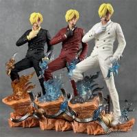 ราคา One Piece รูป Two-Winged Yamaji Demon Kazama Sanji Black Foot Sanji รูปปั้นหมวกฟาง Group One Piece (28544940749)