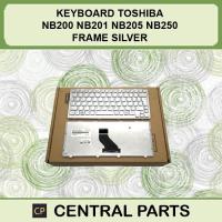 ราคา Toshiba NB500 NB505 NB510 NB520 NB200 NB205 NB250 คีย์บอร์ดสีเงิน (27271650112)