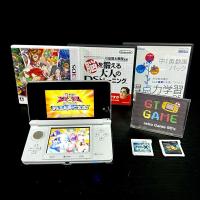 ราคา Nintendo 3DS Ice White Set 90% pokemon X , Monster Hunter +++ Original Japan CTR-001 JPN (19189577278)