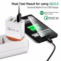 ราคา เครื่องชาร์จ+ 3 พอร์ตชาร์จเร็ว Qualcomm Quick Charge 3.0 (7190879671)