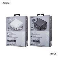 ราคา ของแท้ Remax Power Bank พาวเวอร์แบงค์ รุ่น RPP-20 15000mAh (27676106274)