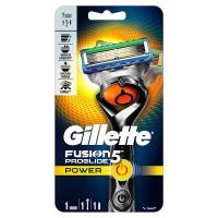 ราคา Gillette Fusion 5 Razor Proglide Power ยิลเลตต์ด้ามมีดโกนหนวดฟิวส์ชั่นโปรไกด์พาวเวอร์เฟล็กซ์บอล 1ด้าม (27006833424)