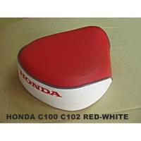 ราคา HONDA SUPERCUB C100 C102 CM91 C50 C65 C70 -- SOLO SEAT "RED" & "WHITE" // เบาะ สีแดง-ขาว สกรีนท้าย (4444649391)