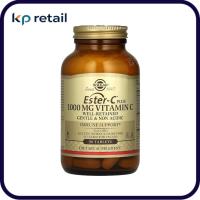 ราคา Solgar, Ester-C Plus, Vitamin C, 1,000 mg, 90 Tablets (56261043131)