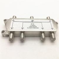ราคา 6 Way TV Splitter 5-2400 MHz Coax Cable Adapter สําหรับ RG59 RG6 HDTV Satellite (54907642145)