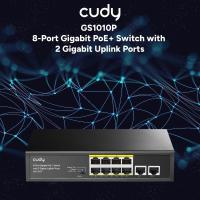 ราคา Cudy GS1010P - สวิตช์ Gigabit PoE+ 8 พอร์ตพร้อมพอร์ต Gigabit Uplink 2 พอร์ต | รับประกัน 3 ปี (43664065339)