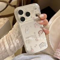 ราคา เหมาะสําหรับ iPhone 17ProMax 17Pro 17 16ProMax 16Pro 16 15ProMax 15Pro 15 14ProMax 14 13ProMax 13 Apple iPhone Case ปลอกใส iPhone เกาหลีนุ่มน่ารัก Collage สไตล์การ์ตูน (40430253321)