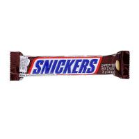ราคา สนิกกอร์สช็อกโกแลตนมไส้ถั่วลิสงคาราเมลและนูกัต 70กรัม Snickers Chocolate 70g. [หมายเลขบาร์โค้ด 6914973002210 ] (41327281537)