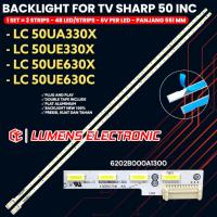ราคา SHARP 50 INCH TV BACKLIGHT LC 50UA330X 50UE330X 50UE630X 50UE630C 6202B000A1300 50UA LED BL LAMP (55502167865)