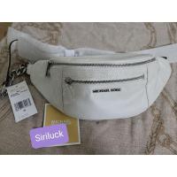 ราคา MICHAEL KORS nylon Belt Bag สีขาว (14272496363)