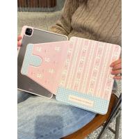 ราคา กระต่ายลายทางสีชมพูหมุนได้เหมาะสําหรับ ไอแพดโปร2021รุ่นแท็บเล็ตเคสป้องกัน ไอแพดมินิ6 การ์ดน่ารัก (50158420074)