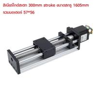 ราคา ลิเนียร์ไกด์สเตท ขนาด Ball Screw 1605 Effective Stroke 300mm Linear Guide Stage Rail Motion Slide Table (22162016202)