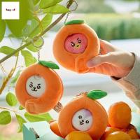 ราคา BT21S พวงกุญแจตุ๊กตาสีส้ม - ไม้แขวนเสื้อกระเป๋าปาร์ตี้เด็ก สไตล์ LINE FRIENDS (40880917113)