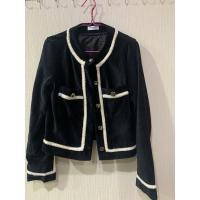 ราคา แจ็คเก็ตกำมะหยี่ สีดำ (12835974983)