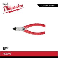 ราคา MILWAUKEE คีมตัดปากเฉียง คีม ตัดลวดอิเล็กทรอนิกส์ Diagonal Cutting (6037501) (9710609874)