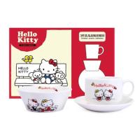 ราคา ชุดอาหารเซรามิกสําหรับเด็ก Hello Kitty (48205437379)