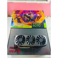 ราคา ขายการ์ดจอมือสอง ZOTAC GAMING AMP AIRO SPIDER-MAN GEFORCE RTX 4070 12GB (24623109873)