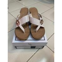 ราคา [ส่งต่อ][รองเท้ามือสอง] รองเท้าส้นตีก platform lyn ของแท้จากช้อป size 38 (24cm) (19471632129)