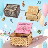 ราคา กล่องดนตรีไม้มือหมุนนกฟลามิงโก้วินเทจ ของตกแต่งและของขวัญวันแม่ กล่องดนตรีและตุ๊กตาตกแต่ง (57410716066)