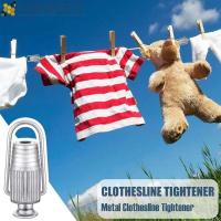 ราคา CORDELL Clothesline อุปกรณ์กระชับเชือก, Heavy Duty Standard Compatible Clothesline Pulley, Heavy Duty Premium Aluminium ปรับความตึงเสื้อผ้า Line Tensioners Pulley (41781251370)