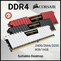 ราคา Corsair Vengeance LPX DDR4 2400Mhz 2666Mhz 3200Mhz 8GB 16GB เดสก์ท็อป RAM (26576825220)