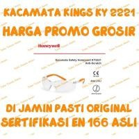 ราคา KINGS CLEAR KY 2221 SAFETY GLASSES 100% CLEAR โดย HONEYWELL KING CERTIFICATE EN 166 และ ANSI Z78.1 ต้นฉบับ (51308870836)