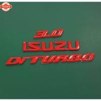 ราคา โลโก้*3.0 SUZU DiTURBO ติด ISUZU D-MAX มีสองสีให้เลือก priceต่อชุด มี 3 ชิ้น (41675855233)
