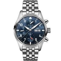 ราคา IWC IWC Pilot Series Stainless Steel Chronograph Automatic Mechanical Mens Watch IW388102 (45811334044)