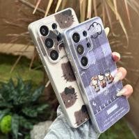 ราคา สําหรับ Samsung S26/S25/24Ultra กรณีน่ารักการ์ตูน Kitty กรณี Samsung Galaxy S26Ultra S25 Ultra S24Plus กรณีแม่เหล็กรวมทุกอย่างป้องกันกรณี (49859233473)