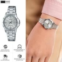ราคา นาฬิกาอะนาล็อก รุ่น LTP-V004D-7B2 คาสิโอ แสดงวันที่ กันน้ำ รับประกันสินค้า1ปี (19075364040)
