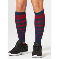 ราคา 2XU Striped Run Compression Calf Sleeves -ปลอกขารัดน่อง ** สินค้าแท้-ไม่มีกล่อง** (8025152995)