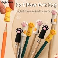 ราคา SWEETHOME Cat Claw Pencil Cap, Student Supplies Protective Cover, Silica Gel Cute Pencil Extender (53111150515)