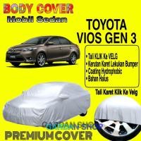 ราคา ผ้าคลุมรถTOYOTA VIOS GEN 3 ผ้าคลุมรถธรรมดา Toyota Vios Gen 3 PREMIUM ผ้าคลุมรถกันน้ํา (49457371089)