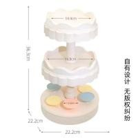 ราคา ชั้นวางเค้กชั้นก้นหมุน 3 ชั้นใส่ถ่าน (52860192680)