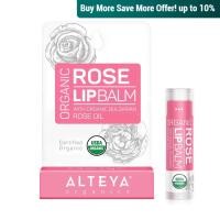 ราคา Alteya Organics, Organic Lip Balm Rose, 0.17oz/5g (19785847322)