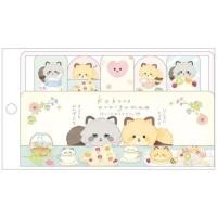 ราคา Kokoro raccoon Index Sticky note กระดาษ index กาวในตัว ลายน่ารัก (23823702941)