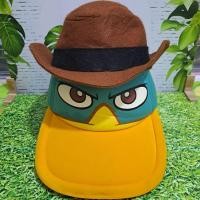 ราคา Disney Parks Pienas และ Ferb Perry The Platypus Agent P Detective Hat ขนาดเดียว ต้นฉบับ (25993522340)