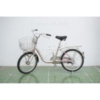 ราคา จักรยานแม่บ้านญี่ปุ่น - ล้อ 20 นิ้ว - ไม่มีเกียร์ - อลูมิเนียม - Bridgestone - สีชมพู [จักรยานมือสอง] (27205054557)