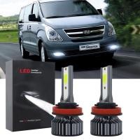 ราคา สําหรับ Hyundai Grand Starex 2008 - 2011 - 2PC 6000K หลอดไฟ LED สีขาวหมอก (28840646256)