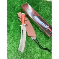 ราคา มีดอุปกรณ์เดินป่า มีดใบตาย RAMBO 3) FlRST BLOOD หัวตัดขนาดยาว(40cm) มาพร้อมชองหนังเก็บมีด สินค้าพร้อมส่ง (55959977427)
