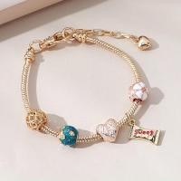 ราคา [สามารถทบ] มีสินค้าสร้อยข้อมือแพนดอร่า/เสน่ห์สําหรับผู้หญิงที่มีลักษณะคล้ายกับใบหน้าหรูหราและดอกไม้แบบ (57310690901)