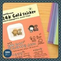 ราคา SHIBUITH 2 บาท ล้างสต๊อก !! Ponybrown 24k Gold Sticker สติ๊กเกอร์ทอง 24K สไตล์เกาหลี (989154741)