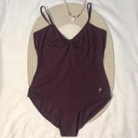 ราคา ชุดว่ายน้ำวันพีช swimsuit สีแดงเลือดหมู (17925150508)