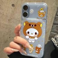 ราคา เคสโทรศัพท์โทรศัพท์ เหมาะสําหรับ ไอโฟน ผ่อนคลายหมีลูกแมวหน้าต่างขนาดใหญ่เปลี่ยนทันทีถึง17เคสโทรศัพท์เหมาะสําหรับ ไอโฟน17โปรแม็กซ์ 16 15 14มือโปร นุ่มกรณีป้องก โอเค (55058127956)