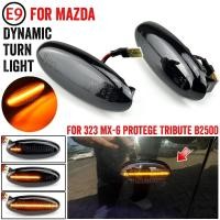 ราคา ไฟเลี้ยว LED ไฟเลี้ยวด้านข้างสําหรับ Mazda B2500 323 1997-1998 Tribute MX-6 Protege 2001 2002 2003 คุณภาพสูงแบบไดนามิก (41980354425)